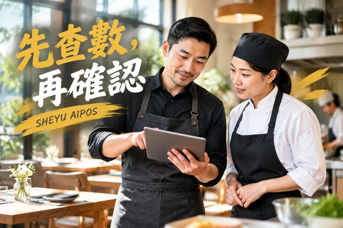 餐飲老闆怎麼用舍予收銀系統問經營數據,寫操作先預覽確認