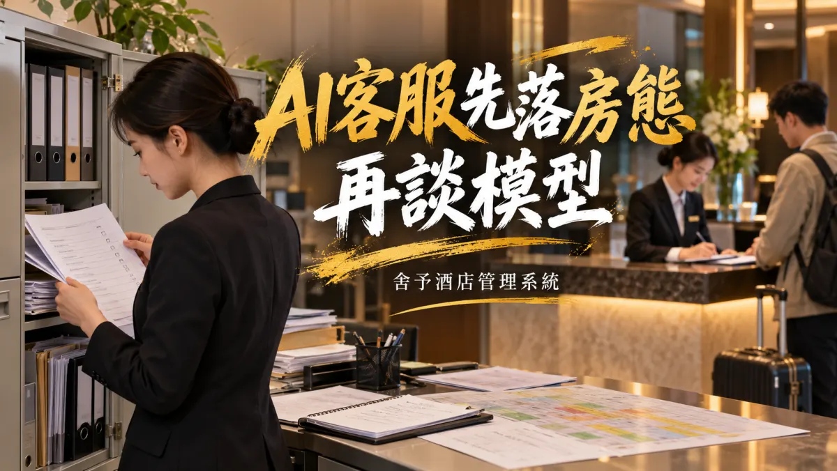 酒店AI客服系統怎麼搭建:從會話落到房態與工單的搭建順序