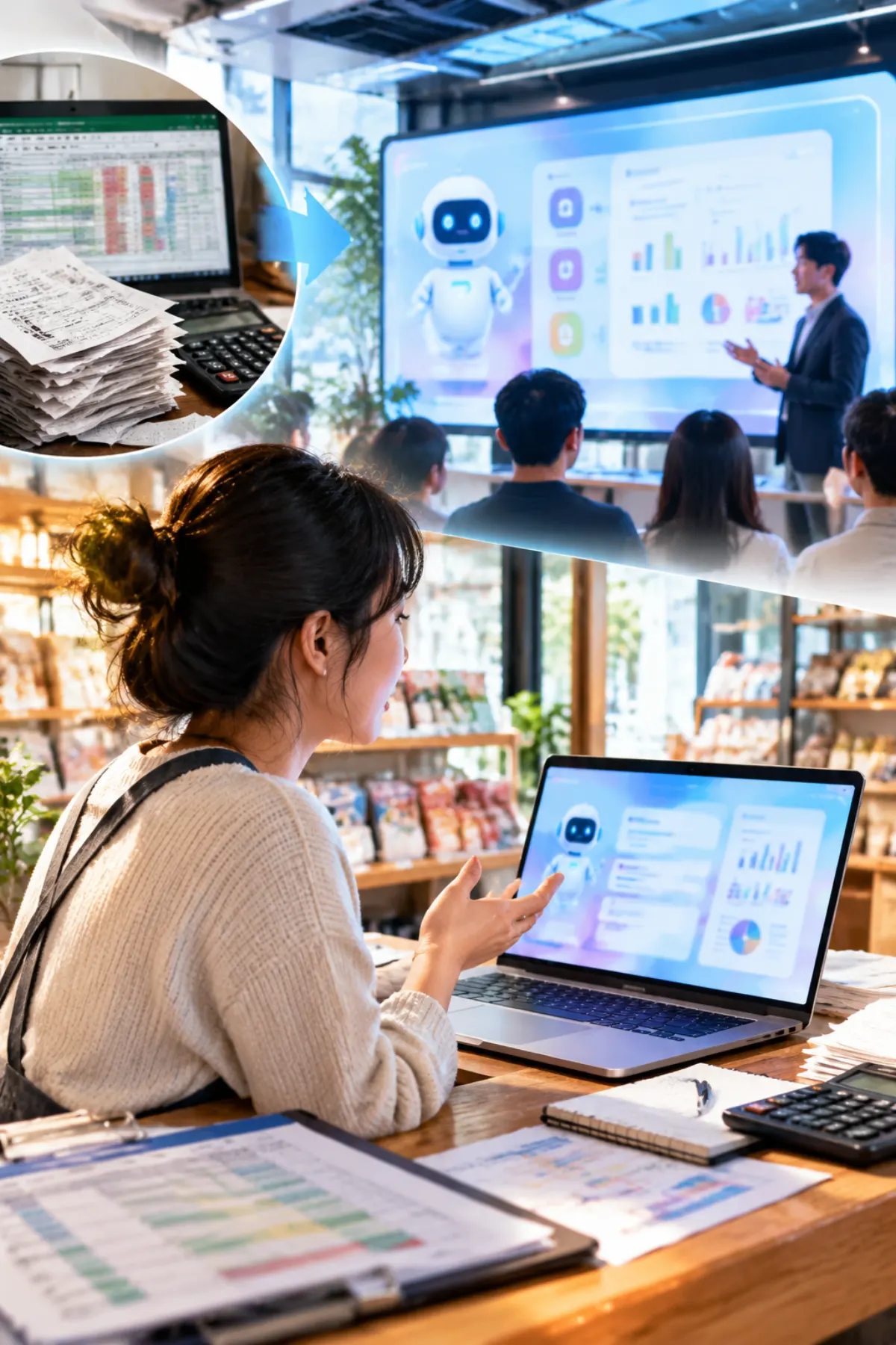 JD.com puts 60 AI tools in merchants' hands; commercial property still runs month-end billing in Excel