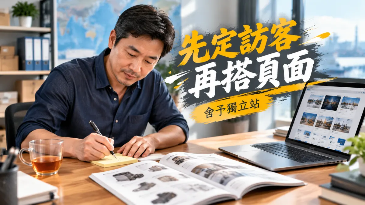 Ai建站教程：不用寫代碼，先把這4步走對