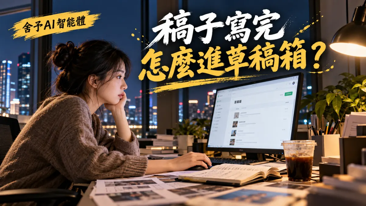 公眾號文章ai寫作工具:寫好的稿子怎麼送進草稿箱?