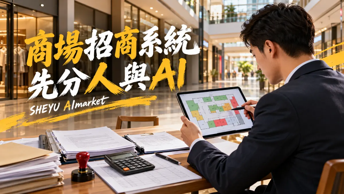 商場招商管理系統怎麼用？先分清招商跟進與賬單催繳哪些交給AI