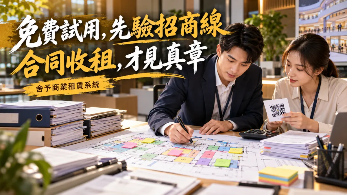 商場招商管理系統免費版：能免費試的幾款和舍予商業租賃系統怎麼選